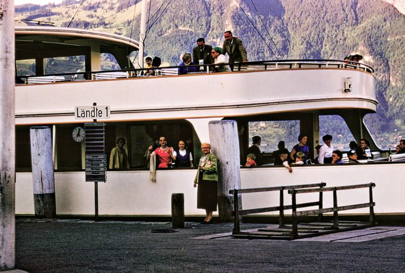 #42 The Gurten Ferry at Speiz, Switzerland