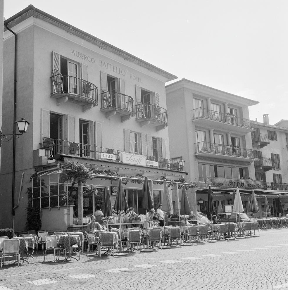 #142 Albergo Ristorante Battello in Ascona, 1970