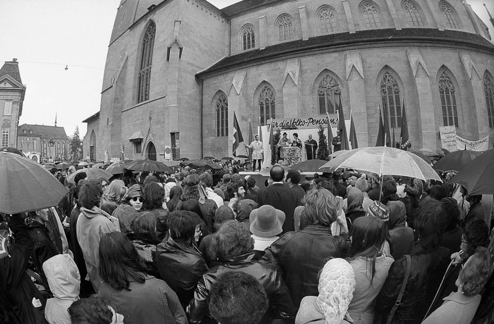 #175 Emilie Lieberherr: Speech at the May Day Celebration, 1970