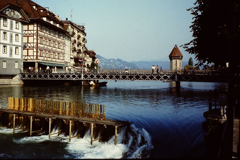 #22 River Reuss, Lucerne, 1979