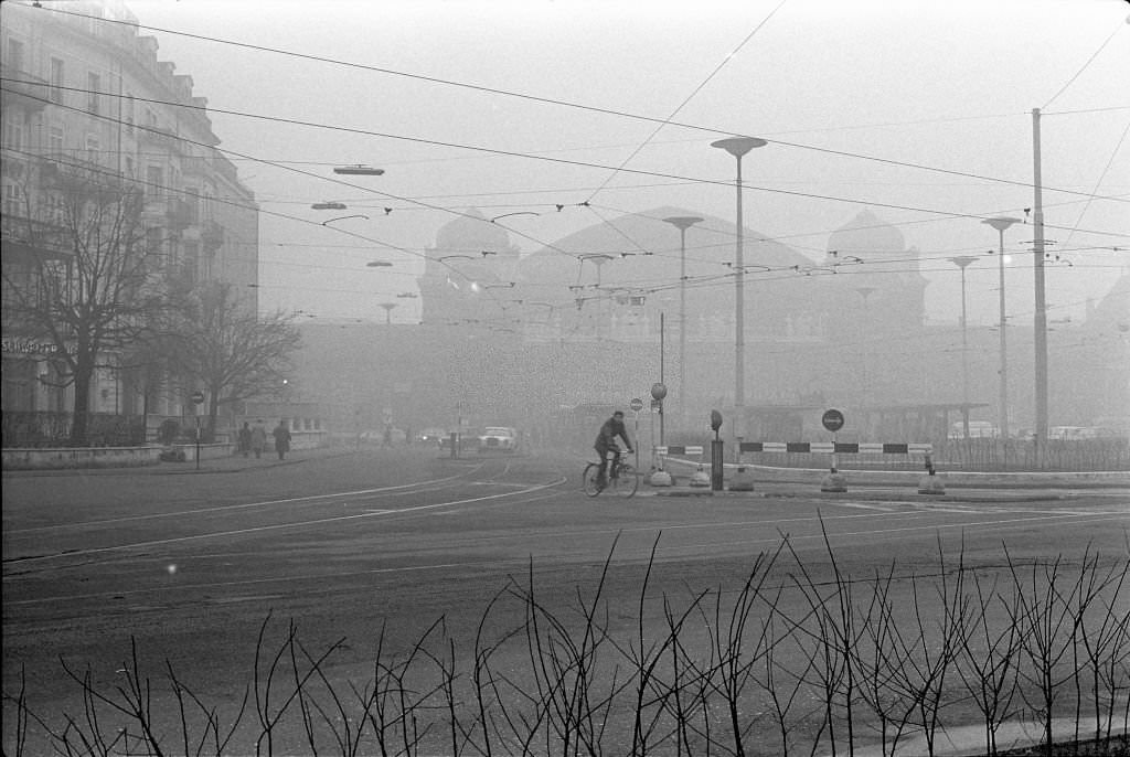 #38 Basel in the fog, January 1970