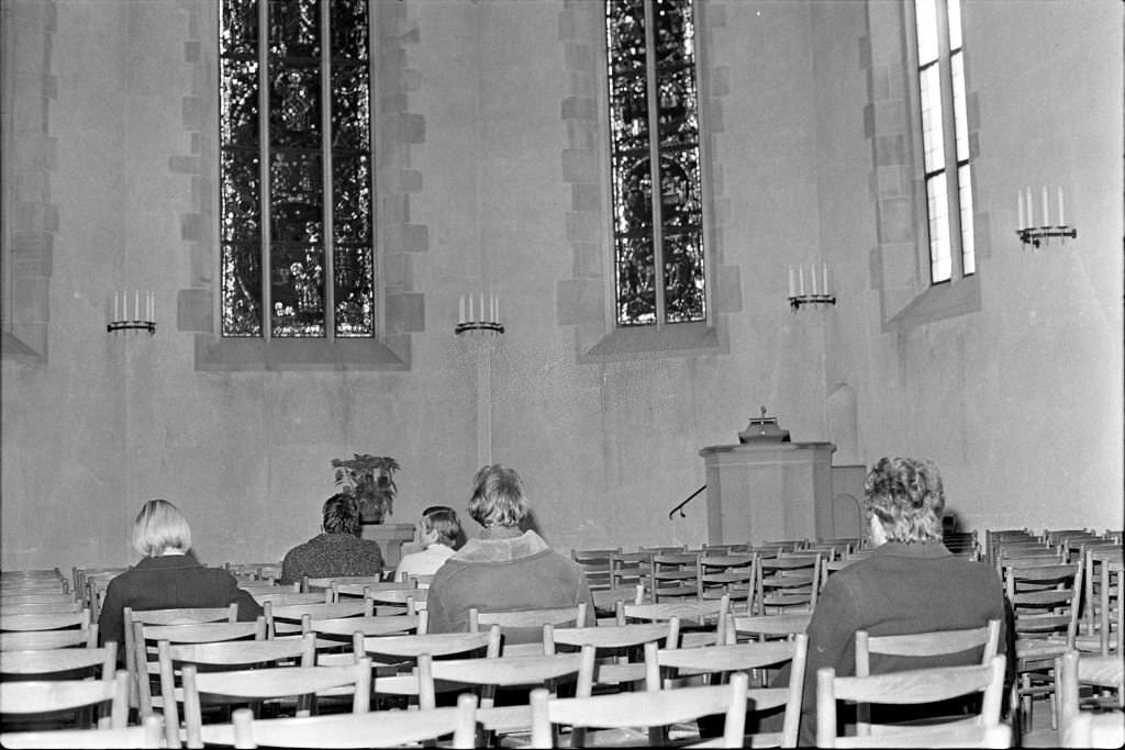 #41 Wasserkirche in Zurich 1970