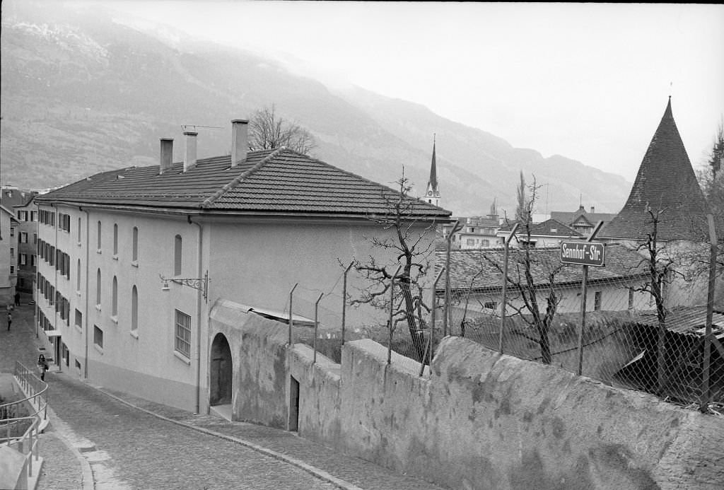 #48 Sennhof prison in Chur, 1970