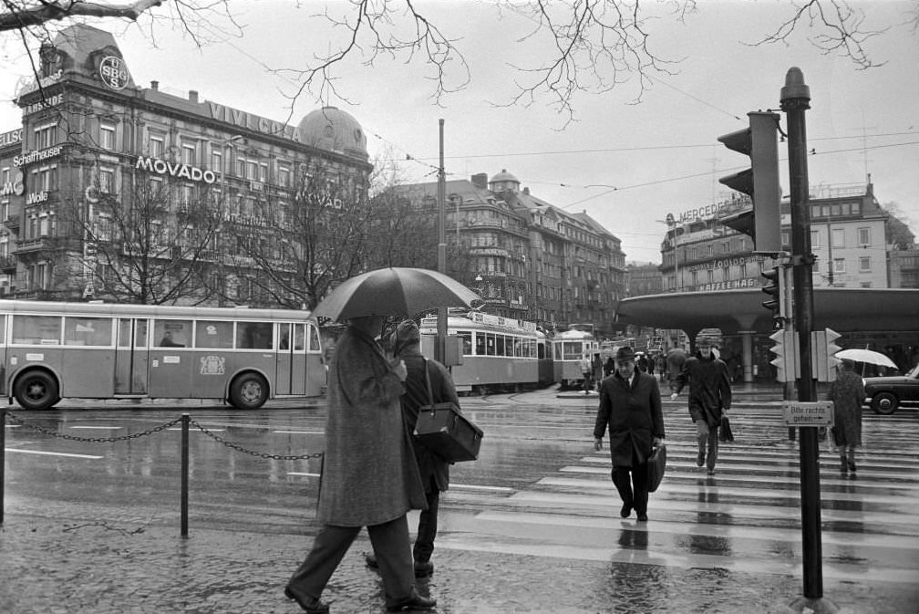 #80 Zürich, Bellevue 1970