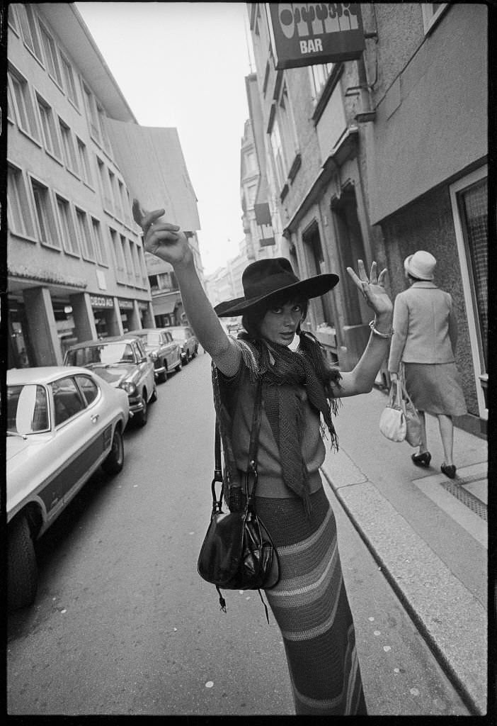 #98 Young woman, 1970