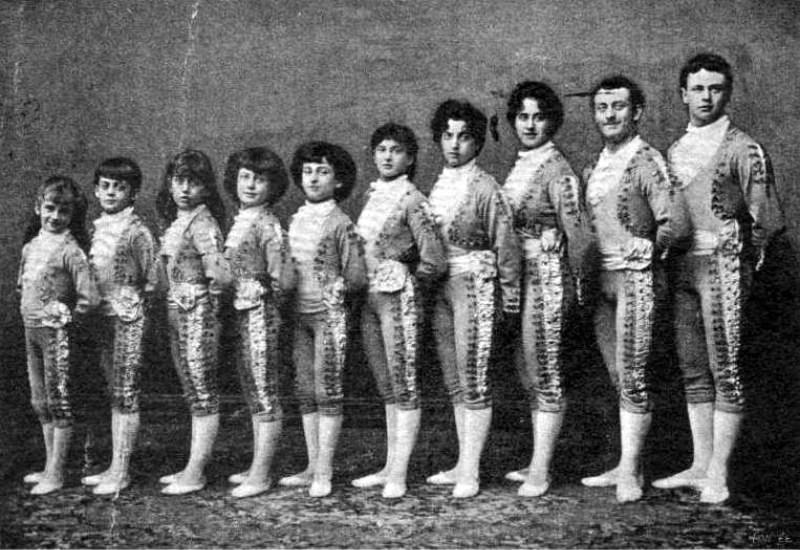 #4  The Kremos, A Swiss Family that Produced Two Generations of Acrobats from the Late 19th and Early 20th Centuries