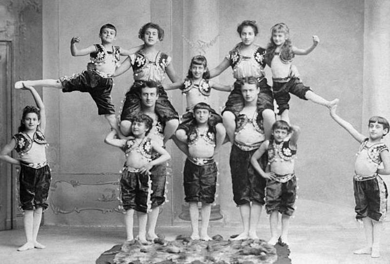 #5  The Kremos, A Swiss Family that Produced Two Generations of Acrobats from the Late 19th and Early 20th Centuries