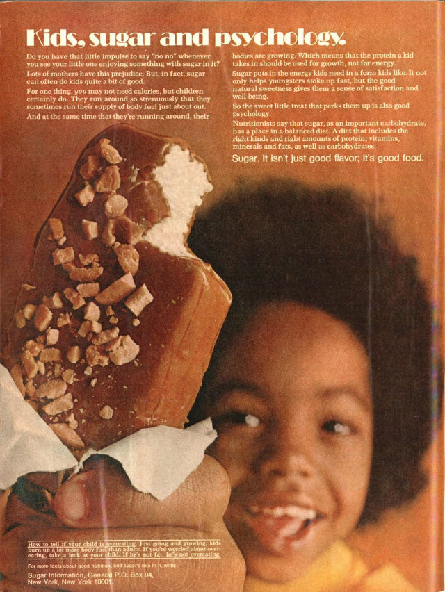 #25 Misleading Vintage Ads about the Dietary Benefits of Sugar from the 1960s by Sugar Information Inc. #25