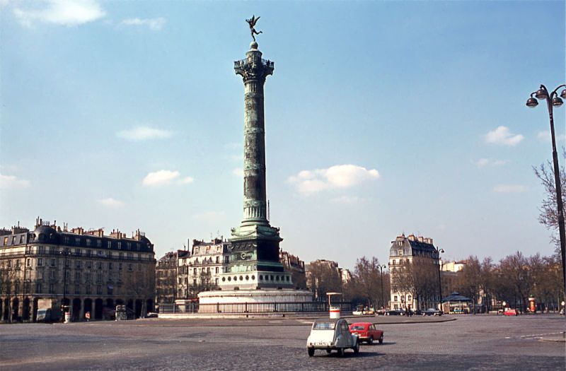 #111 Colonne de Juillet, Paris, 1968