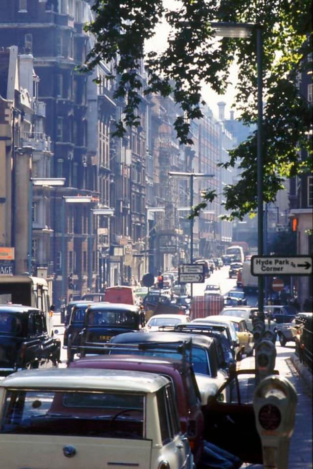 #128 Mayfair Traffic, 1970s