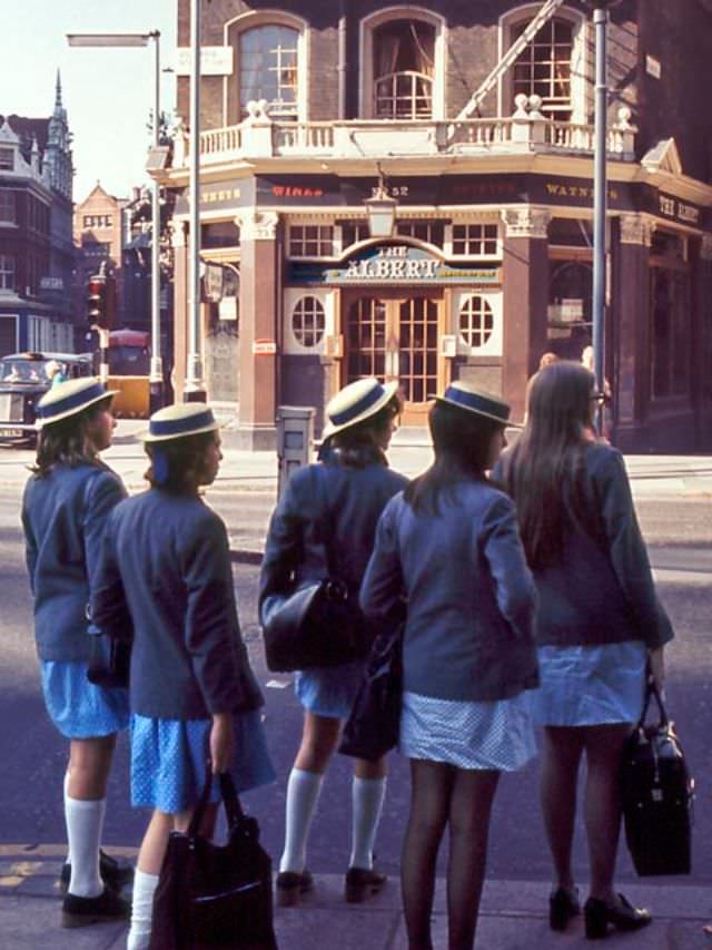#129 Schoolgirls by The Albert, 1970s