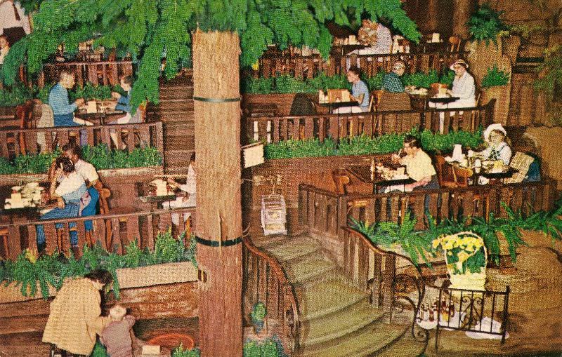 #5 Clifton’s Brookdale terraced dining levels, Los Angeles, California, California