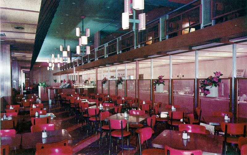 #7 Clifton’s Cafeteria, Lakewood Shopping Center, Lakewood Blvd. and Del Amo, Between Pennys and May Co., Lakewood, California
