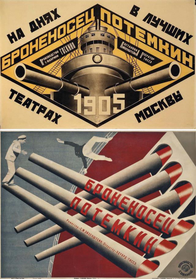 #5 Battleship Potemkin, directed by Sergei Eisenstein, 1925