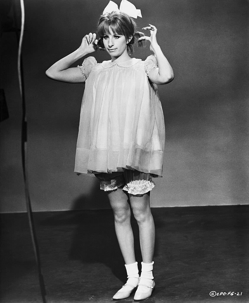 #14 Barbra Streisand in Costume from ‘Funny Girl’, 1968