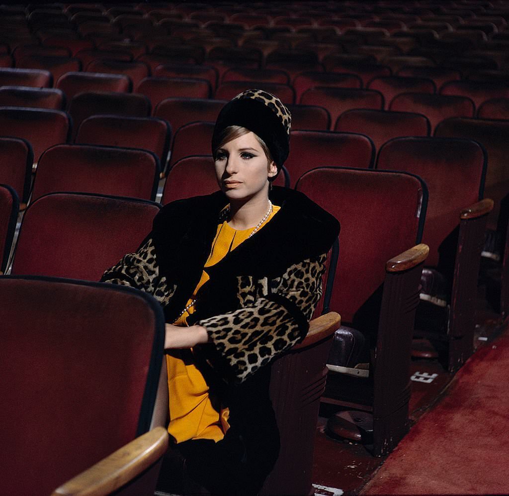 #19 Barbara Streisand at the premiere of ‘Funny Girl’, 1968