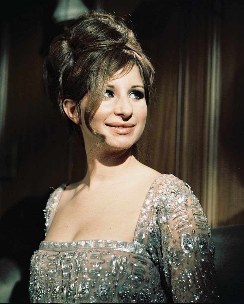 #7 Barbra Streisand in a publicity still issued for the film, ‘Funny Girl’, 1968