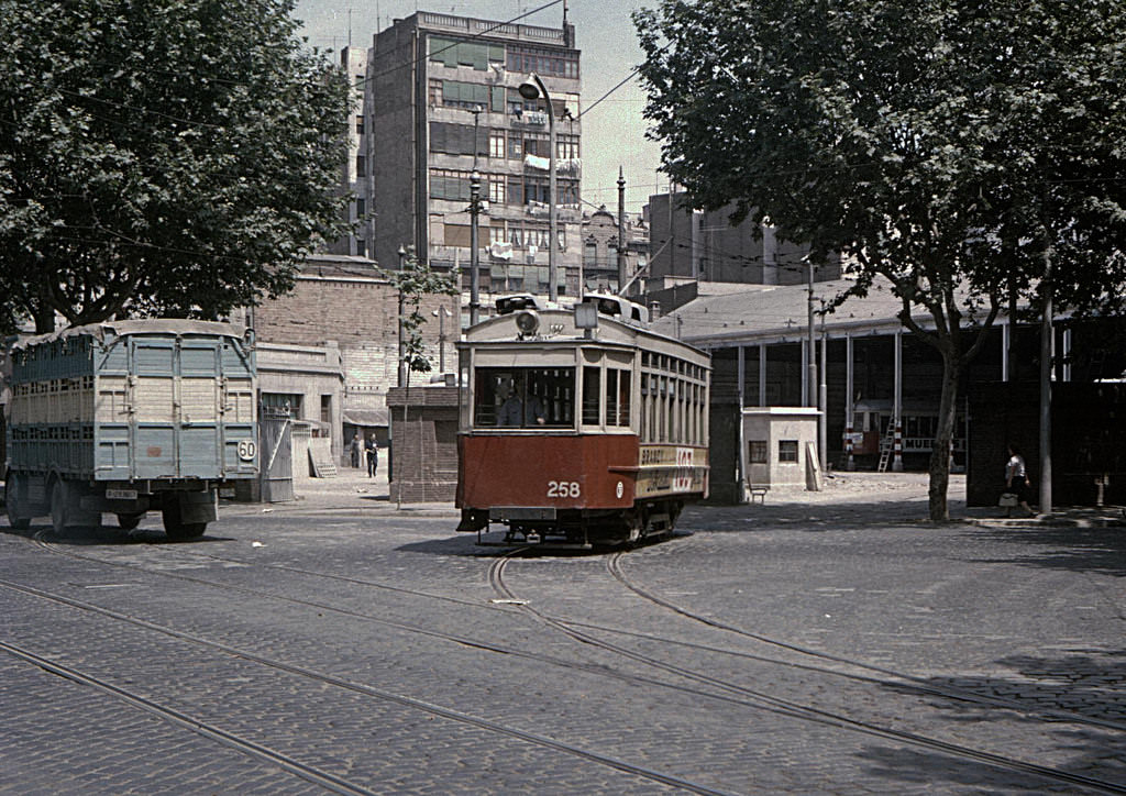 Stunning Color Photos of Barcelona Tramways in the 1960s Vehicles &; Transportation