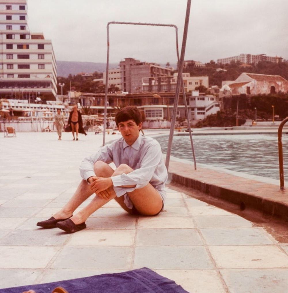 #2 Paul McCartney in Tenerife, April 1963.