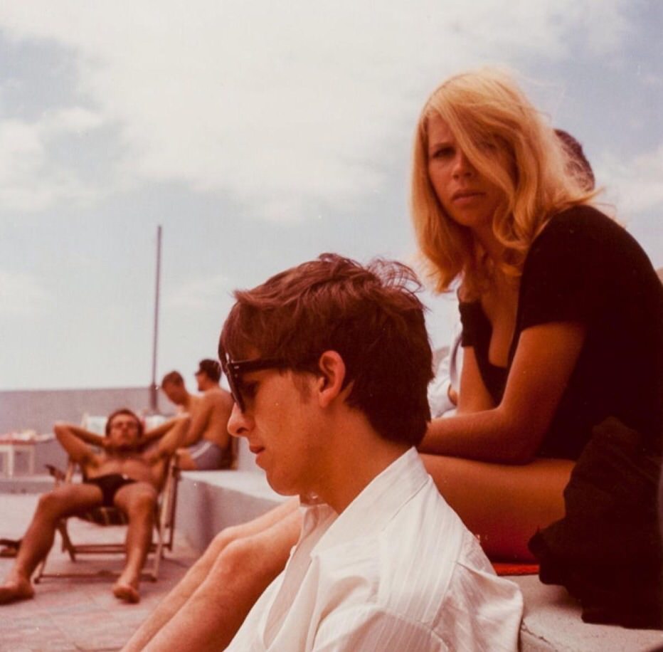 #4 George Harrison and Astrid Kirchherr in Tenerife, April 1963.