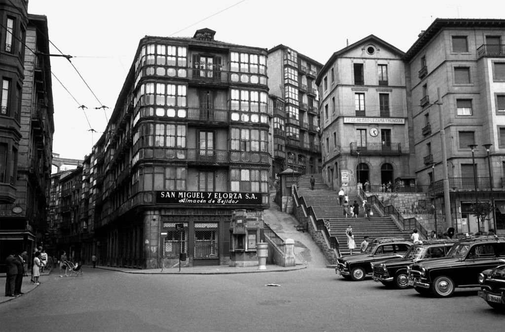 #19 Stairway of the Causeways, Bilbao, Vizcaya, Spain, 1967.
