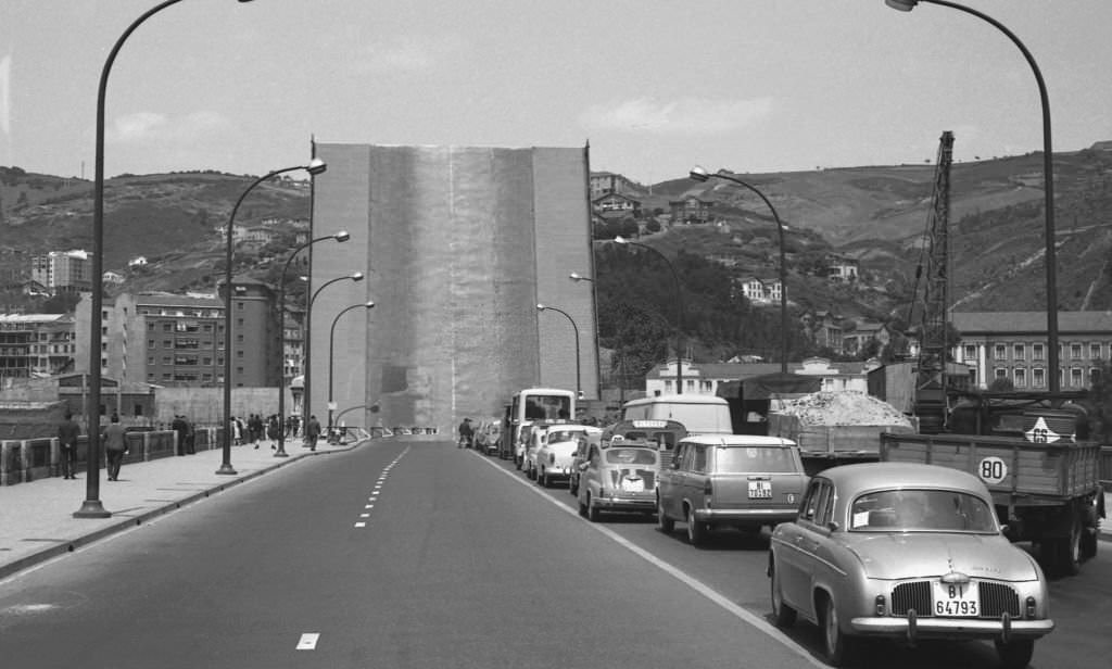 #8 Bridge of “El Generalisimo”, Bilbao, Vizcaya, Spain, 1967.