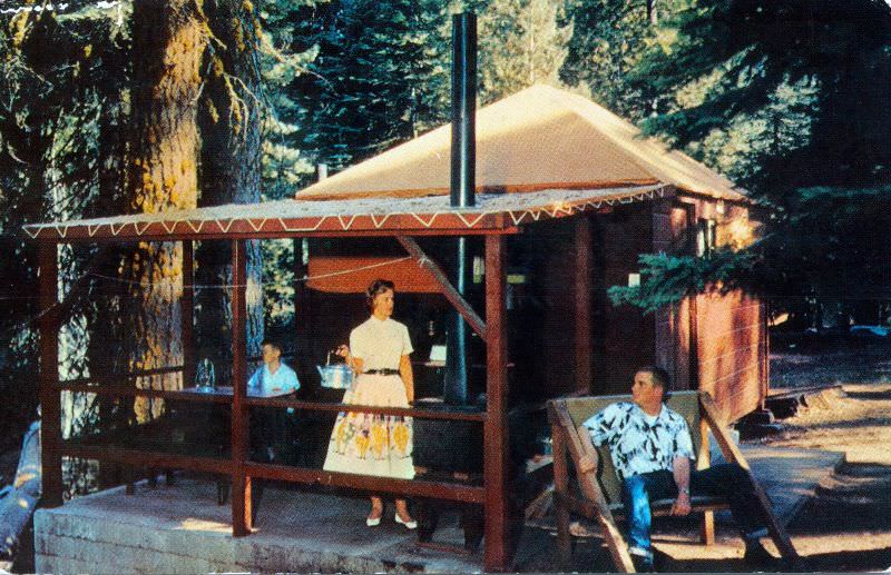 #12 Housekeeping in comfort under the big trees in Sequoia and Kings Canyon National Parks, California