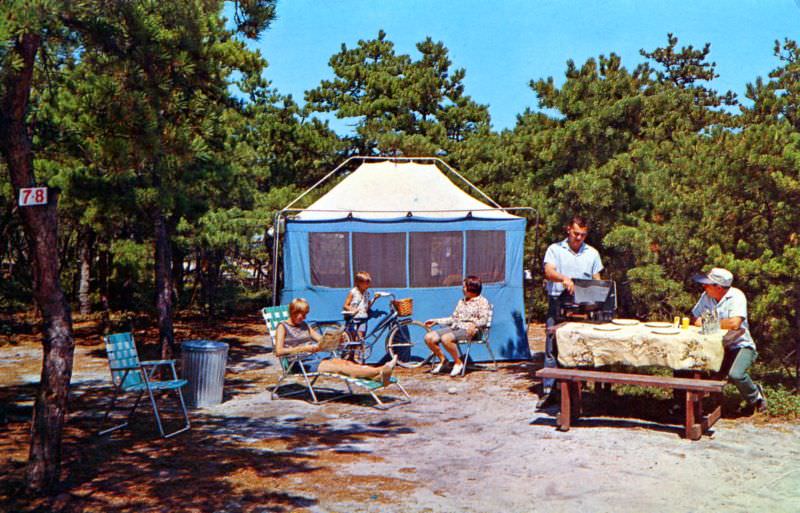 #7 Carefree camping, North Truro, Cape Cod National Seashore, Massachusetts