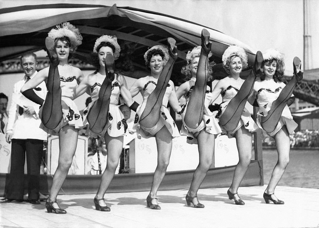 #47 French Cancan at Moulin Rouge, 1955