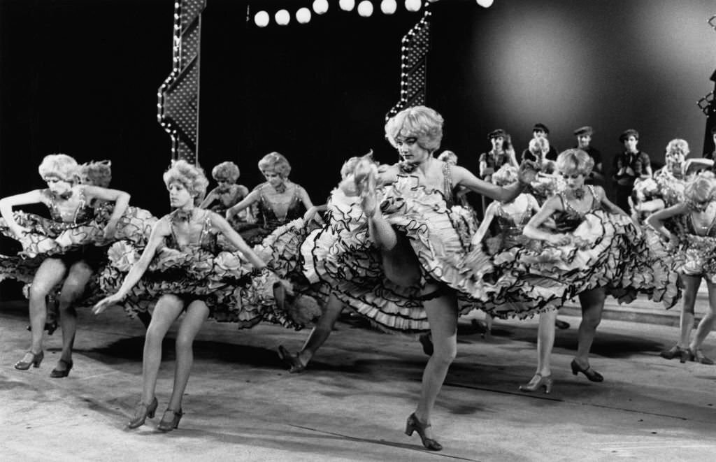 #25 Moulin Rouge dance troupe.