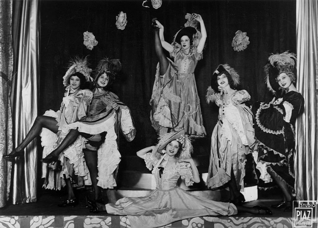 #17 Cancan cabaret at the Piccadilly Hotel, London, 1930