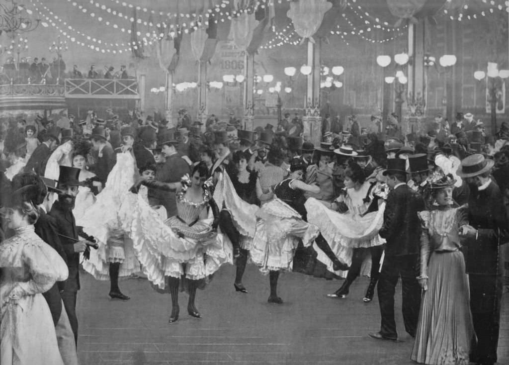 #98 Le Bal Du Moulin-Rouge’, 1900.