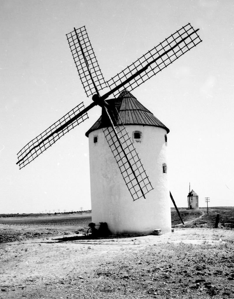 #11 Mill in Mota del Cuervo, Cuenca, Castilla la Mancha, Spain, 1966.