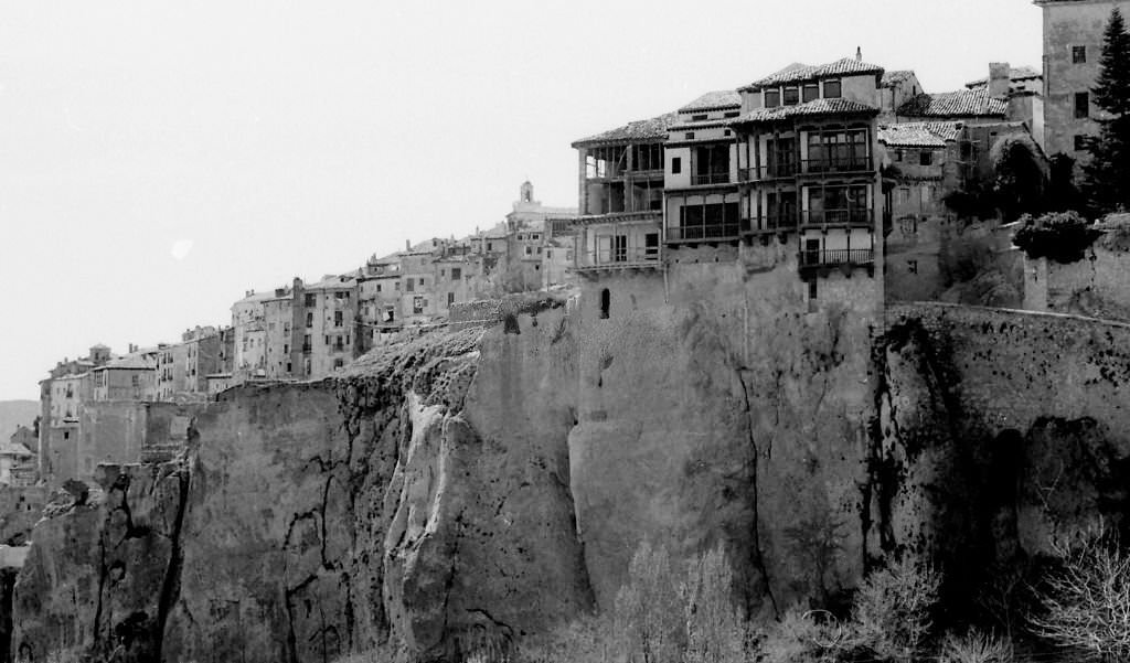#27 The hanging houses of Cuenca, Spain, 1965.