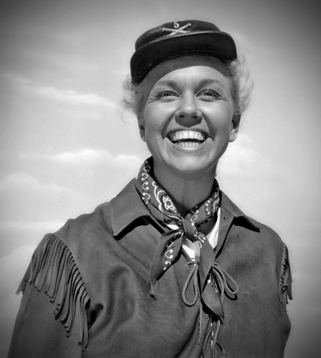 Hilarious Photos of Doris Day as Calamity Jane in the movie &;Calamity Jane (1953).&; Movies &; TV