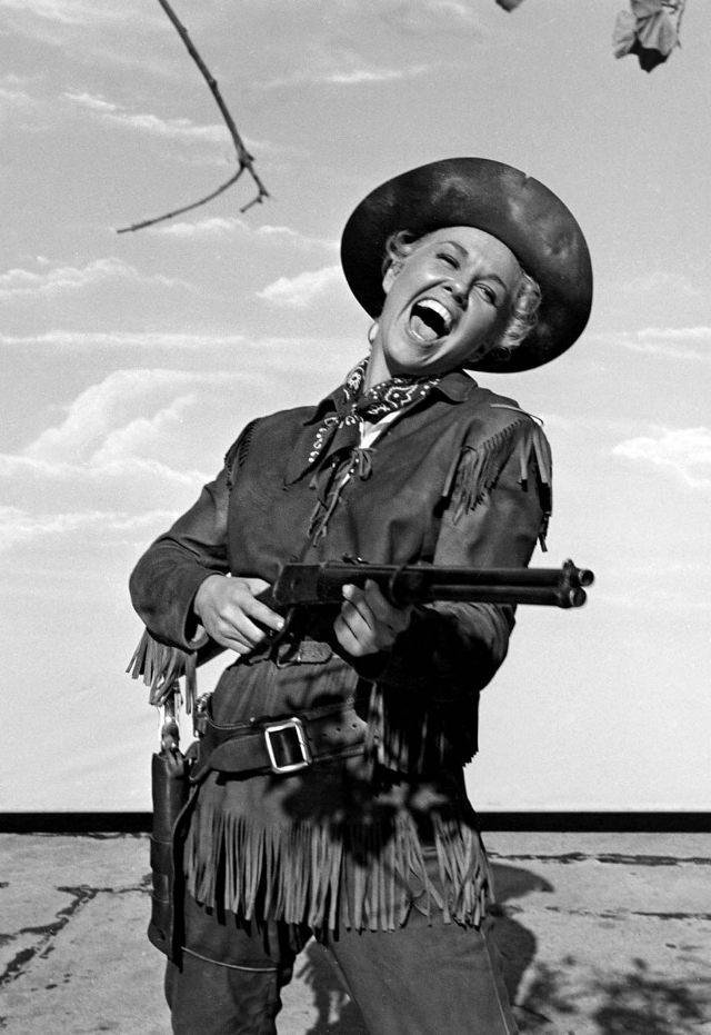Hilarious Photos of Doris Day as Calamity Jane in the movie &;Calamity Jane (1953).&; Movies &; TV