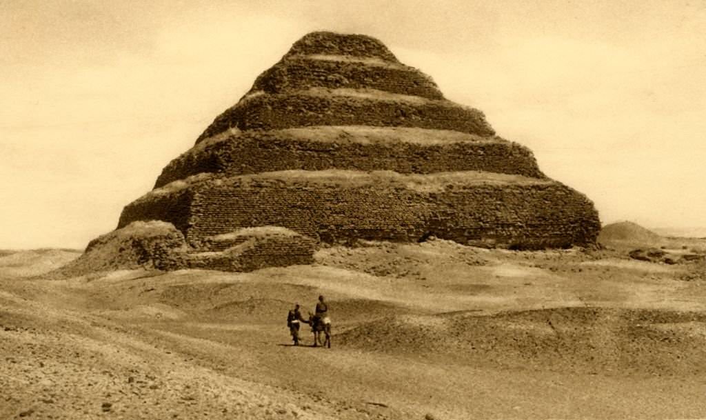 #107 Saqqara – The Step Pyramid, 1918