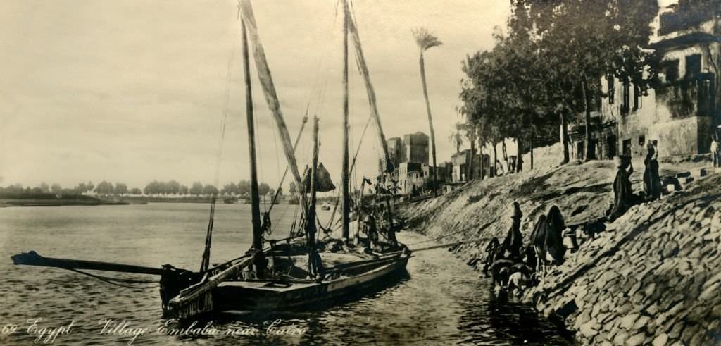 #113 Village Embaba Near Cairo, 1918