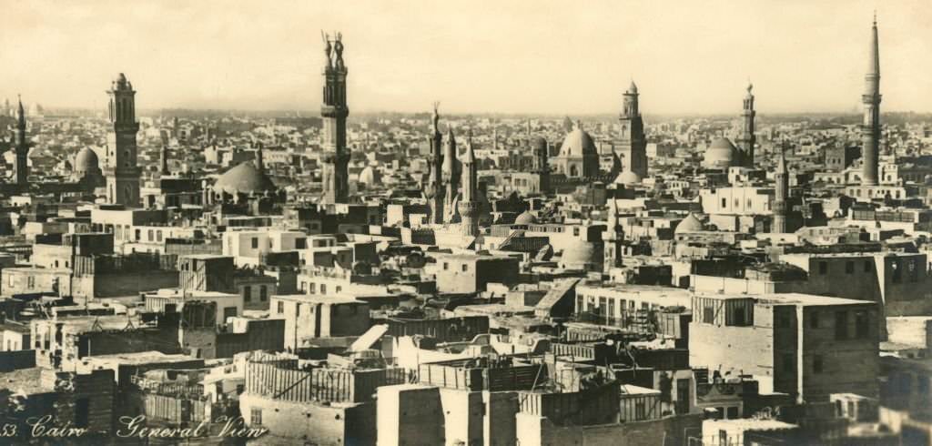 #116 Cairo – General View, 1918
