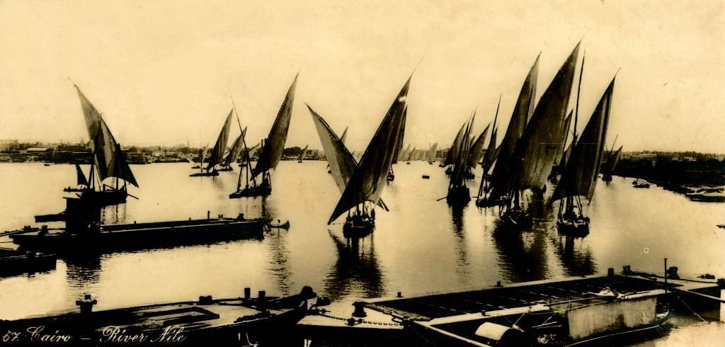 #121 River Nile, Cairo, 1918