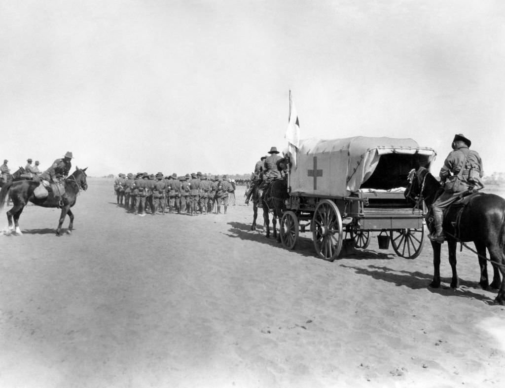 #44 Members of the British Red cross in Egypt during WWI