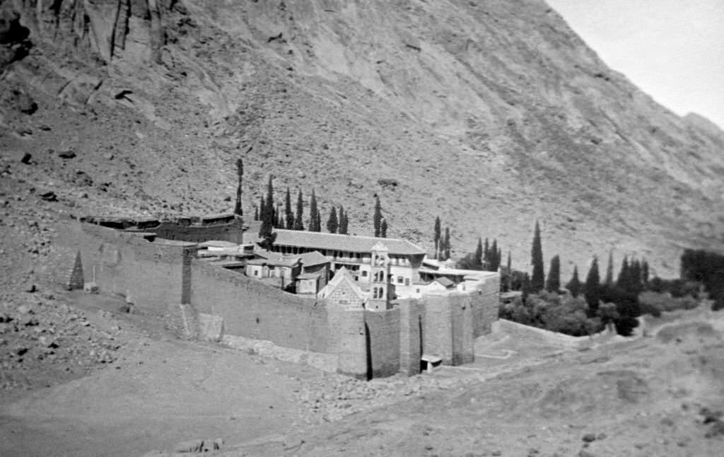 #52 Saint catherine’s monastery, Mount Sinai 1912