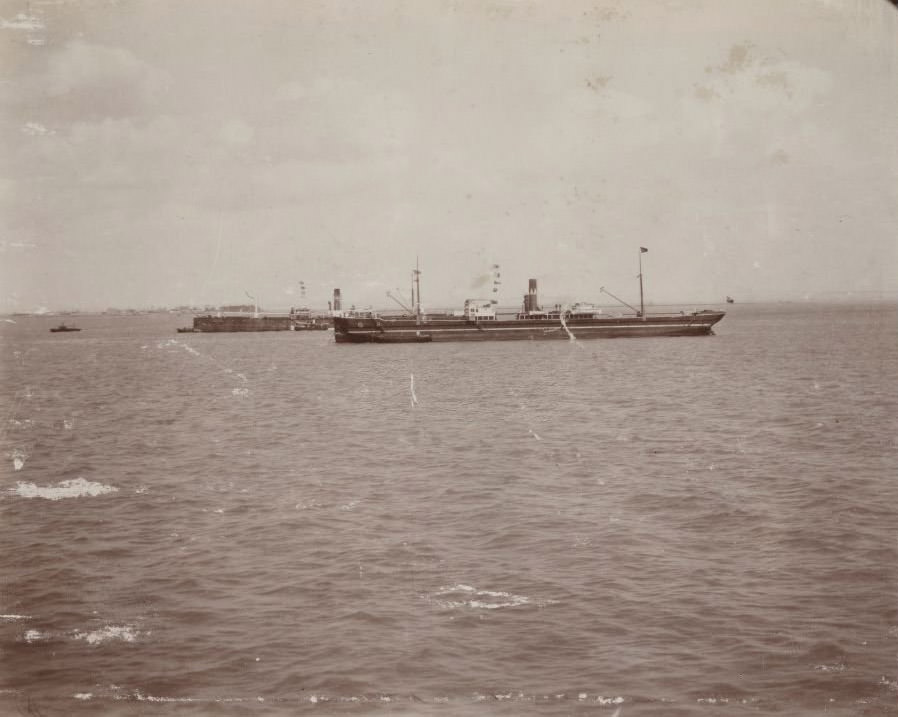 #68 Distant view of Suez, 1910