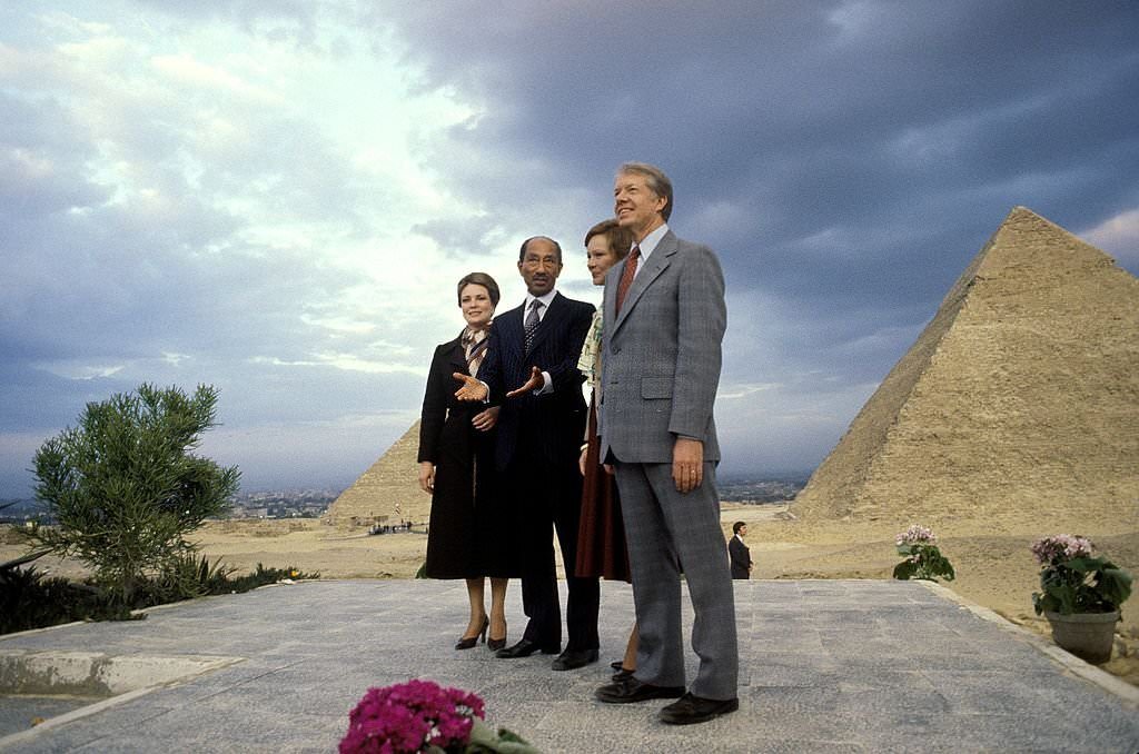 #98 Jimmy Carter In Cairo, Egypt On March 10, 1979.