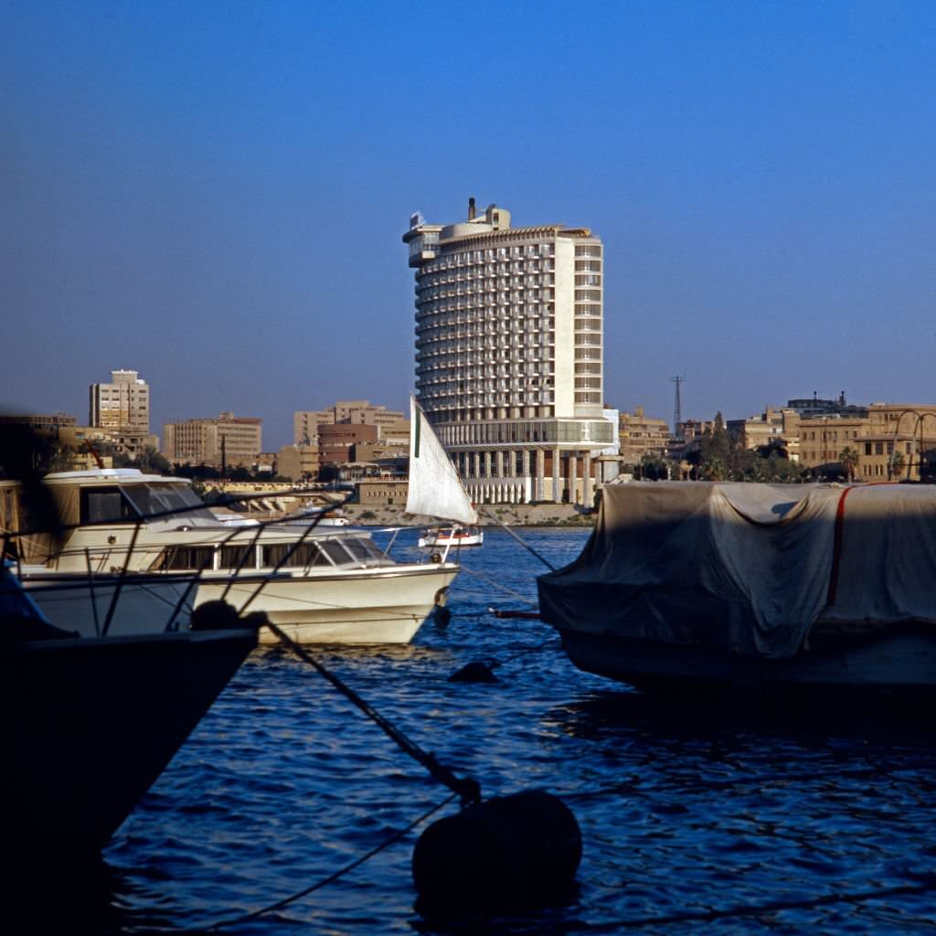 #104 Le Meridien Le Cairo Hotel at Corniche Road, Cairo, 1970s