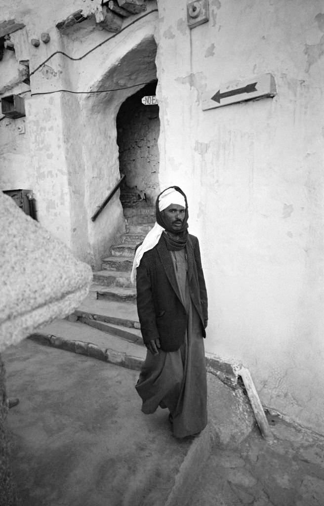 #124 A bedouin in Saint Catherine’s Monastery located in South Sinai in November 1978