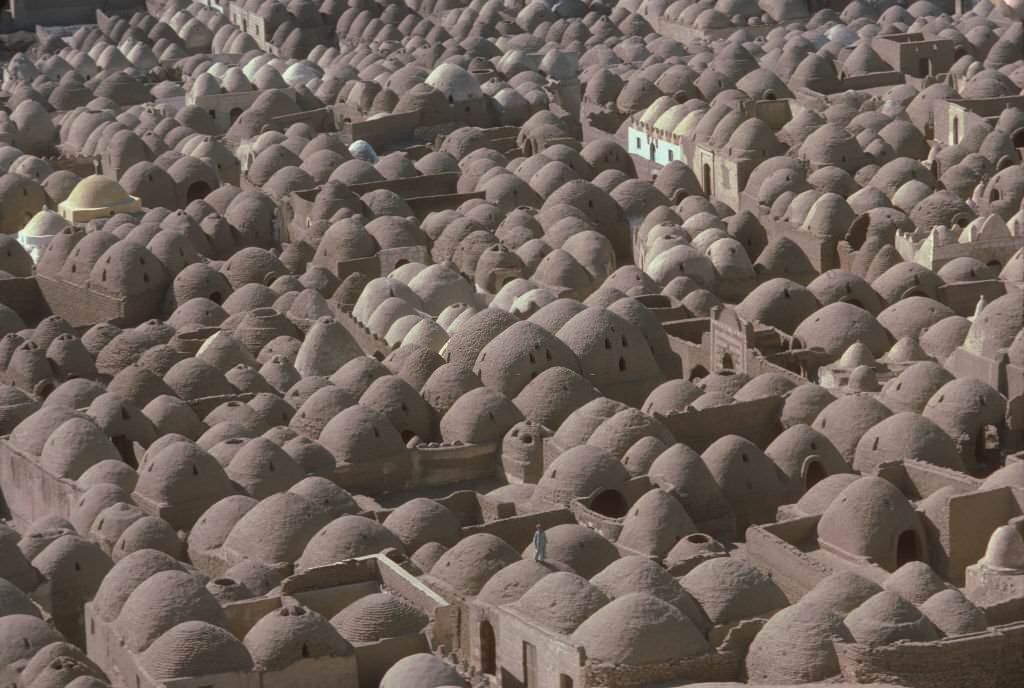 #22 Zawiyat Al Amwat, City Of The Dead, Minya, Egypt, Muslim Cemetery, 1977
