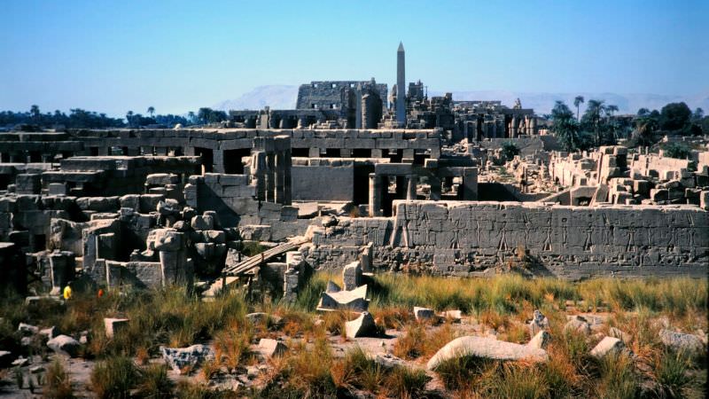 #213 Karnak temple complex ruins, Luxor, Egypt