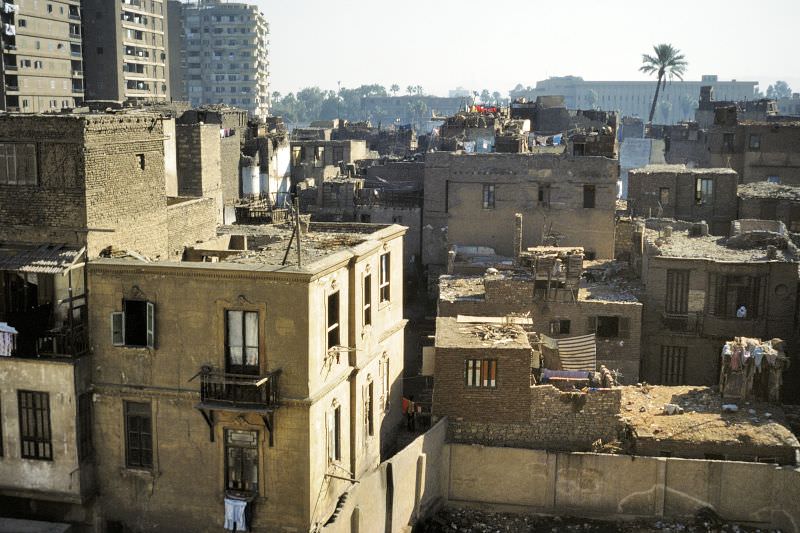 #220 Rooftops and rubble, Cairo, Egypt
