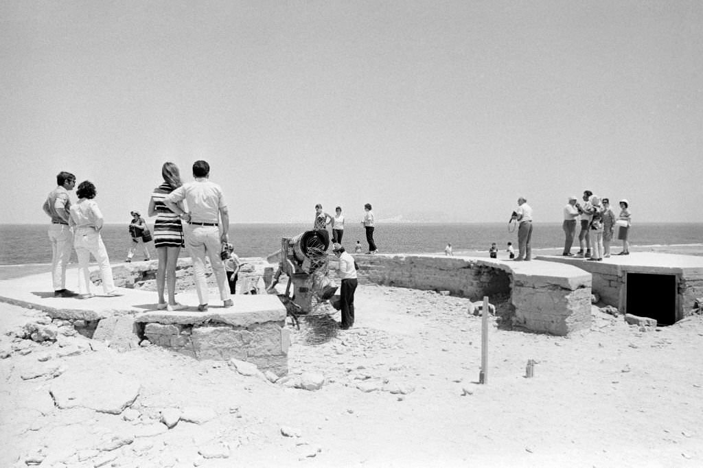 #57 Tourists in Sharm el-Sheikh in May 1971, Egypt